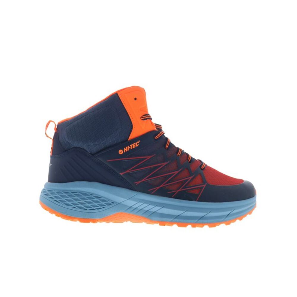 Hi-Tec Mens Demolisher Mid Red Boots (NWT)